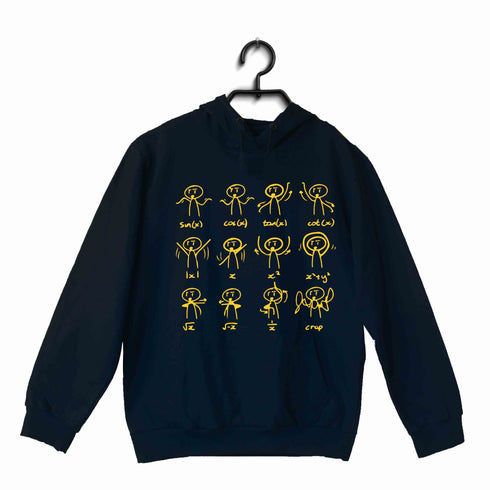 Nerd Physics MATH DANCE UNISEX HOODIE Sweatshirts